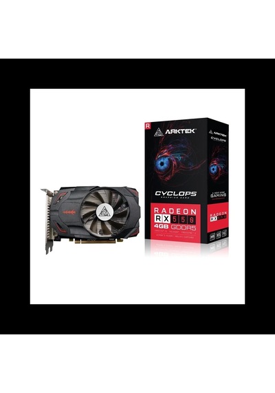 Arktek Cyclops, Akr550d5s4gh1, Rx550, 4gb, Gddr5, 128bıt, 1xdvı, 1xhdmı, 1xdp Gamıng Ekran Kartı
