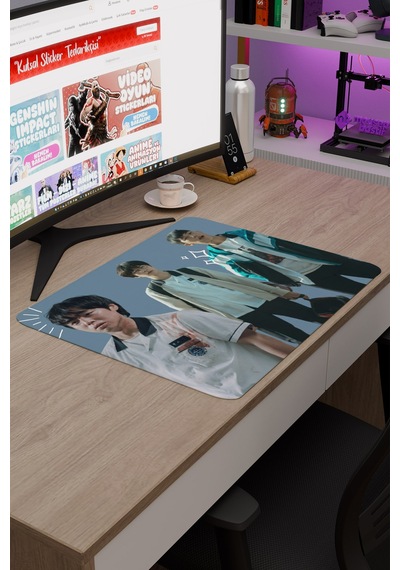 Weak Hero Class - K Drama V5 48x40 Xl Gaming Kauçuk Kaymaz Taban Mouse Pad Fare Altlığı