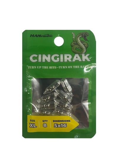 Hanfish Çıngırak Xl 5x16mm 8 Adet