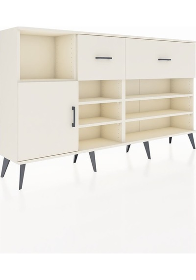 Arges Konsol 6 Raflı 2 Çekmeceli Tek Kapaklı 176x30x99 Aytaşı-aytaşı Aytası - Aytası Arges Konsol 6 Raflı 2 Çekmeceli Tek Kapaklı 176x30x99 Aytaşı-aytaşı Aytası - Aytası