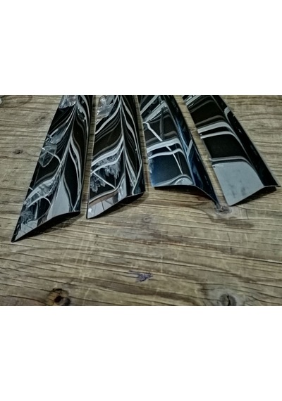 Mercedes Vito 639 2010 - 2013 Ön Panjur 4 Parça Paslanmaz Çelik