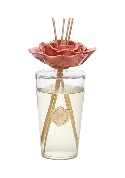 Parlak Sırlı Pembe Seramik Gül Detaylı Çubuklu Oda Kokusu 400 Ml-garden Rose&pudra Parlak Sırlı Pembe Seramik Gül Detaylı Çubuklu Oda Kokusu 400 Ml-garden Rose&pudra