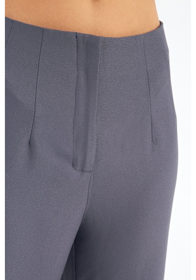 Stella Pulvis Gri Pensli Yüksek Bel Culotte Pantolon Gri