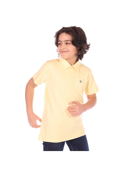 Toontoy Kids Toontoy Erkek Çocuk Polo Yaka Tişört Sarı