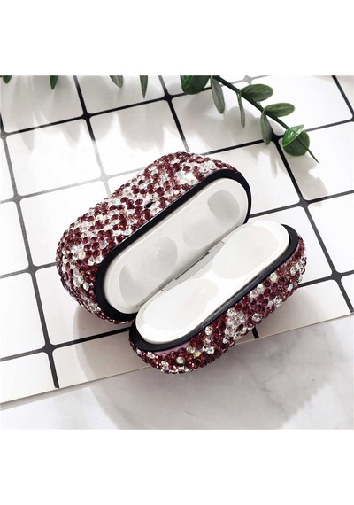 Apple AirPods Uyumlu Pro Kılıf Zore Diamond Silikon No5