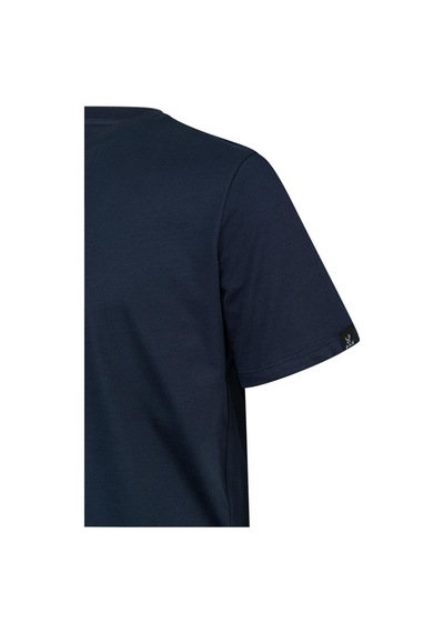 2as Alex Baskılı Erkek Sıfır Yaka T-shirt 042 Lacivert