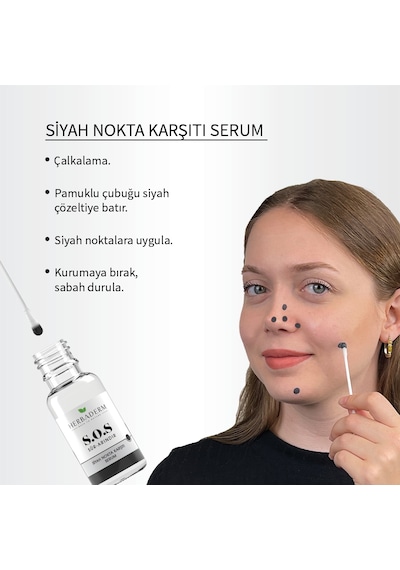 Herbaderm S.O.S Siyah Nokta Karşıtı Serum 20 ML