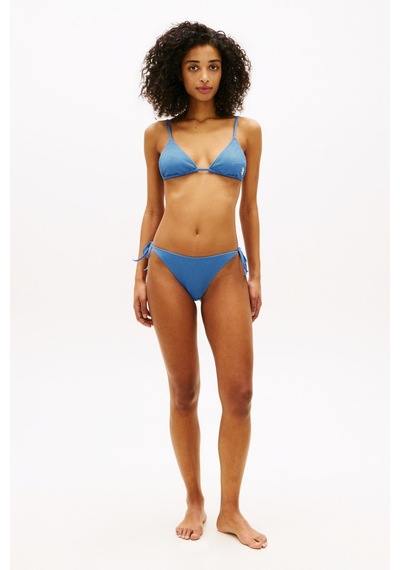 Tommy Hilfiger Kadın Mavi Üçgen Bikini Üstü-14663