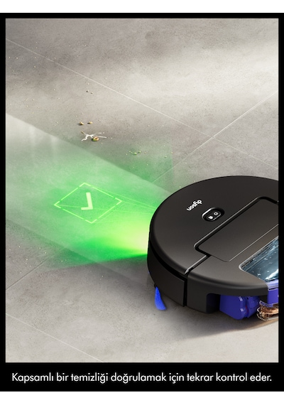 Dyson Spot+Scrub AI Islak ve Kuru Robot Süpürge Siyah