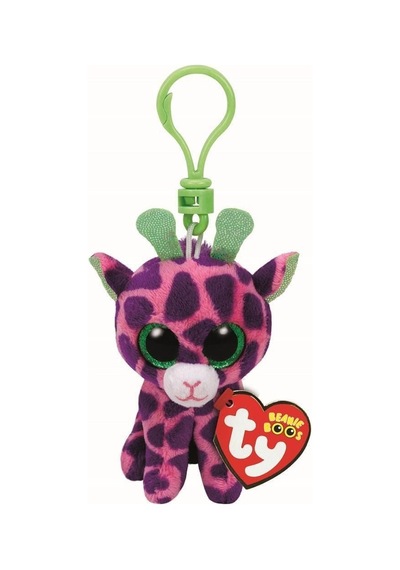 Ty Gilbert - Pink Giraffe Anahtarlık Açık Bej
