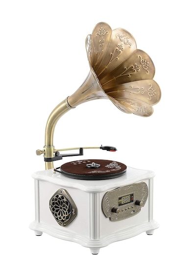 Record Master RMJ-209C Beyaz Gramafon Pikap