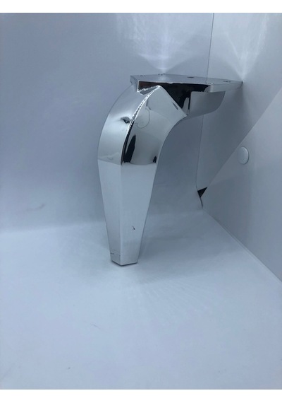 PLASTİK,15 CM KROM KAPLAMA,KOLTUK,MOBİLYA AYAĞI (4 ADET)