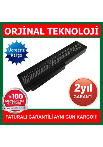 Asus Uyumlu N53Sv Notebook Batarya - Pil