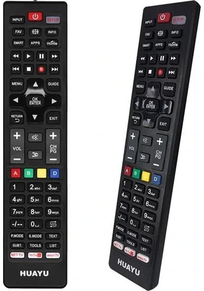 Huayu Urc1522 Netflix-youtube-amazon Tuşlu Universal Led-lcd Tv Kumanda