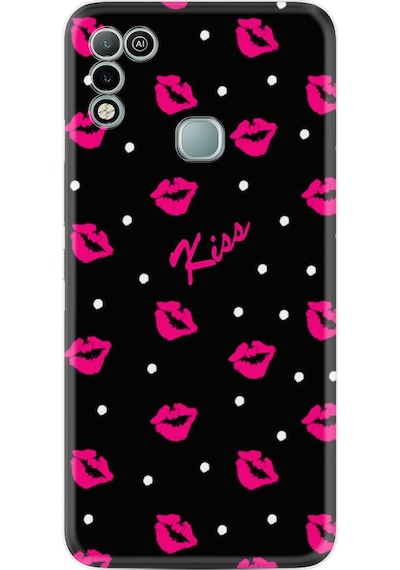 Infinix Hot 11 Play Kılıf Resimli Silikon Kiss 1392
