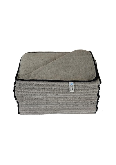3 Adet Spark 2315 Mikrofiber Çift Yüz Oto Kurulama Bezi 40X60Cm