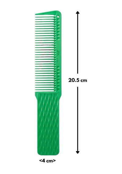 Jrl J205 20.5 Cm Profesyonel Barber Blending Geçiş Ve Harmanlama Tarağı Yeşil