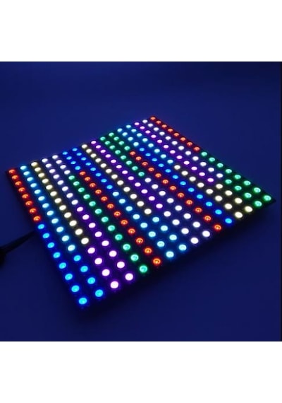 Ws2812b Matrix Dijital Esnek Ekran 16x16 Rgb Led Ayrı Ayrı Adresli Matrix Ekran 5v