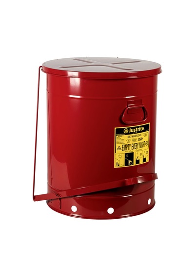Justrite 09700 80 Litre Pedallı Atık Çöp Kovası Diğer