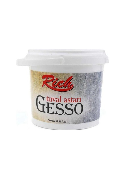 Rich Gesso Tuval Astarı 1000 Gr. Karışık Çok Renkli