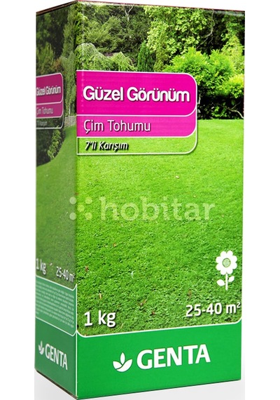 Genta Güzel Görünüm Çim Tohumu 1 KG