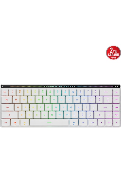 Asus Rog Falchion Rx Low Profile Red Switch Rgb Kablosuz Tr Ckckasu0030