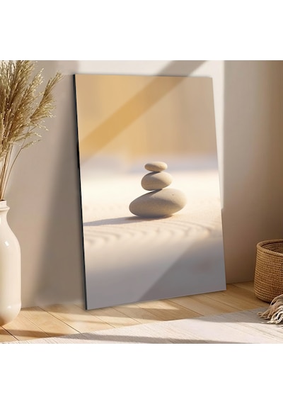 Tink Modern Dekoratif Tablo, Cam Görünümlü, Yapışkanlı, Kolay Montaj, Uv Baskılı Tt1012