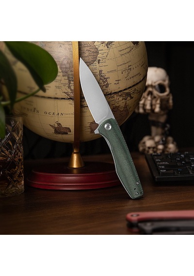 Trivisa Hummingbird-gm Mikarta Sap 14c28n Çelik  Kamp Çakısı Jm07-gm-14 Yeşil