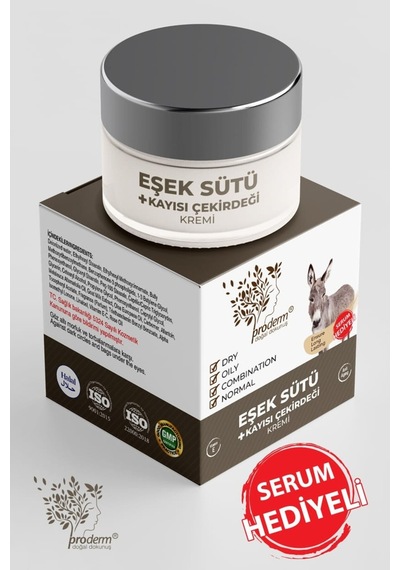 Eşek Sütü & Kayısı Çekirdeği Kremi