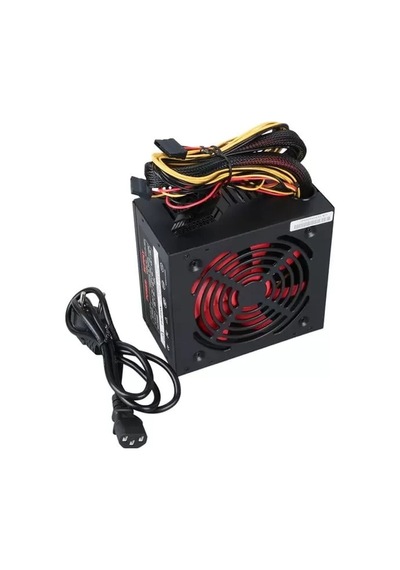 Hubrendy Sh Powermaster Atx-p4 350 Watt Peak Pc Power Supply 12v 20+4 Pin