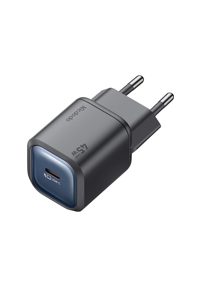 Ch-4391 Gan Serisi 45w Usb-c Mini Gan Hızlı Şarj Cihazı Siyah