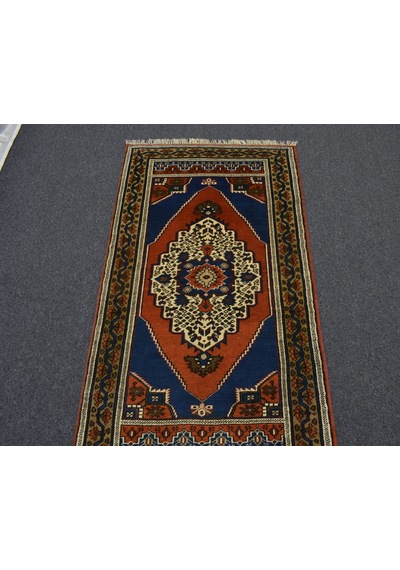 Zehra Abla Halı El Dokuma Kirman Benzersiz Çeyizlik Aksaray Taşpınar Yün Halı 6972 Çok Renkli