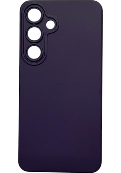 Samsung Galaxy S25 Uyumlu Silikon Lansman Kılıf Mor
