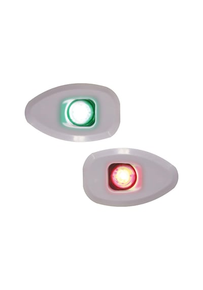 MICRO LED 12 İskeleSancak 112.5°Feneri,Yüzey mon.,Set,Beyaz Göv.,deliksiz