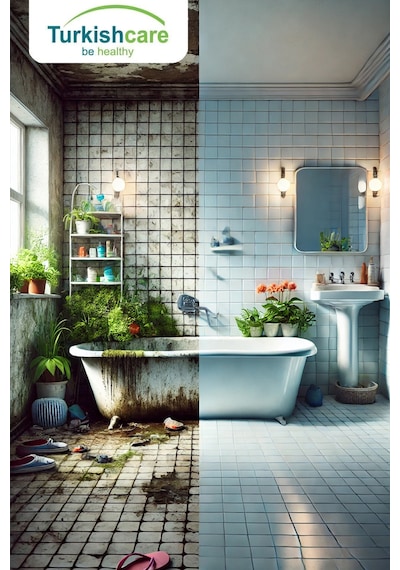 Klozet Temizleme Spreyi Ve Banyo Temizlik Spreyi Paketi