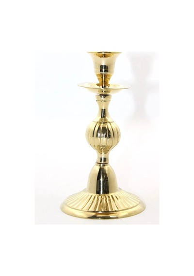 Tekli Pirinç Şamdan 4910 Standart
