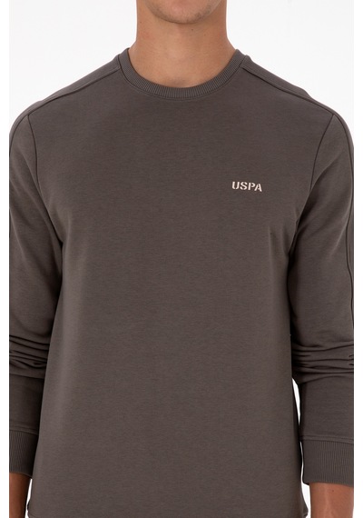 U.S. Polo Assn. Erkek Regular Fit Bisiklet Yaka Vizon Sweatshirt 50315598-VR052 U.S. Polo Assn. Erkek Regular Fit Bisiklet Yaka Vizon Sweatshirt 50315598-VR052