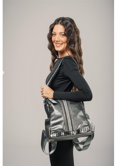 Ççs Kadın 17699 Omuz Ve Sırt Çantası Bronz