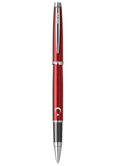 Scrikss Roller 33 Kırmızı Ay Yıldız Baskılı Şeffaf Amb. Çok Renkli