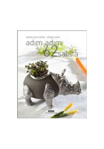 Adım Adım 62 Salata - Burak Aziz Sürük -  Cengiz Çakıt - Yapı Kredi Yayınları