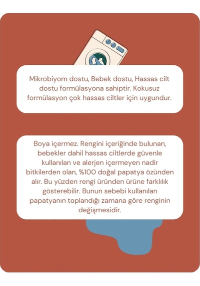 Pureal Doğal Çamaşır Deterjanı - 60 Yıkama 1 Kg