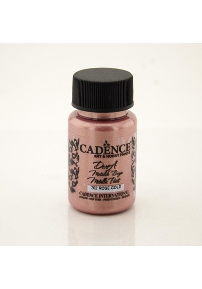 202 Rose Gold Cadence Dora Metalik Boya 50Ml Cc