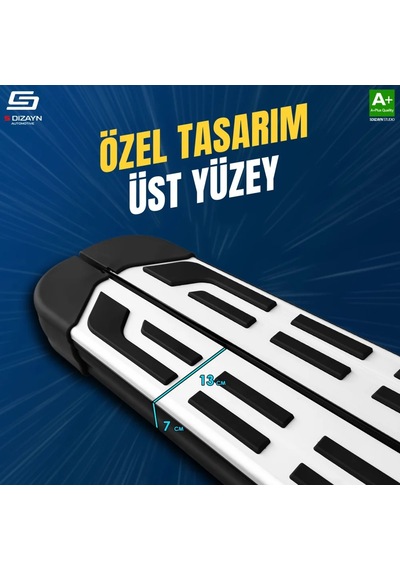 S-dizayn Omoda Omoda7 S-plus Gri Yan Basamak 183 Cm 2025 Üzeri A+ Kalite