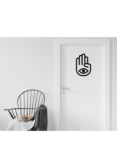 Bk Home El Tasarımlı Kapı Sticker-1
