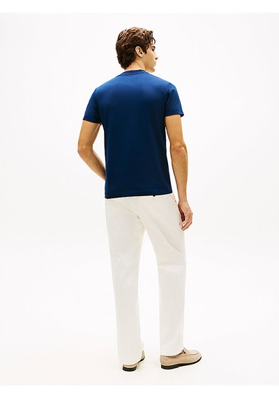 Tommy Hilfiger Mw0mw33202dcc Luxury Interlock Erkek Tişört Lacivert