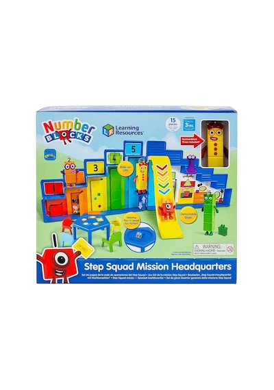Numberblocks Step Squad Mission Headquarters Hm95404-uk