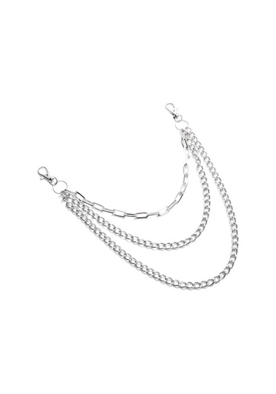 Oldskoolbutik Chain Pantolon Zinciri Gümüş