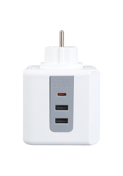Vea Ve-23089 2x Usb 1x Type-c 3'lü Çocuk Ve Termal Korumalı Grup Priz Diğer