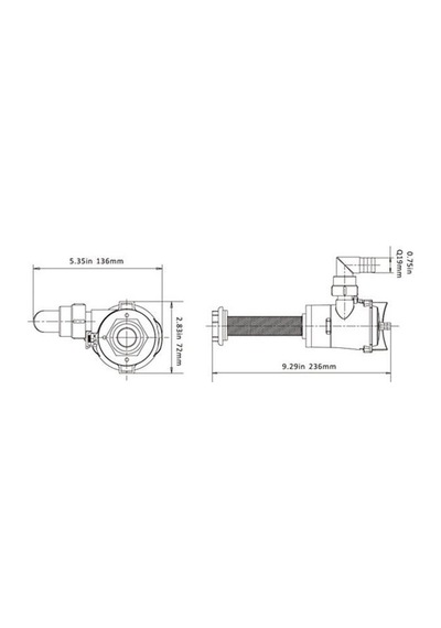 Seaflo Sfbp1-g800-04 Dikey Livar Dalgıç Pompa 12 Volt 800 Gph