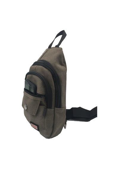 Bizoon 3472 Kanvas Kumaş Erkek Body Bag Çanta